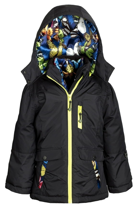 Girls Down Alternative Winter 3-in-1 System Puffer Bubble Jacket Coat