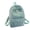 Mint Green#32, variant on Korean Style Backpack with Soft Corduroy, Spacious Storage and Comfortable Carrying for School or College