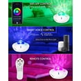 thumbnail image 2 of Galaxy Projector Work with Alexa Google Home - Northern Lights Aurora Projector W/Bluetooth Speaker - Star Projector with App & Remote Control - Smart Galaxy Light Projector with Multicolor Lights, 2 of 9
