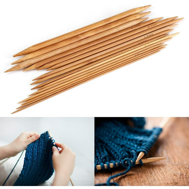 Bamboo DPN Set, Knitting Needles