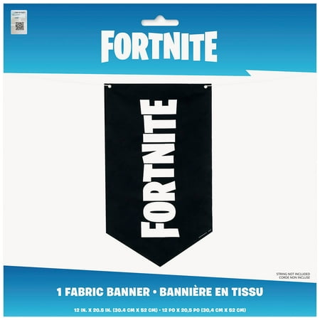 Unique Fortnite Party Fabric Pennant Banner Multicolor