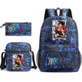 thumbnail image 1 of Lightning Pet Backpack Three Piece Set, Backpack Student Schoolbag, 1 of 3
