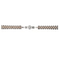 thumbnail image 3 of M Buder Quick Release Watch Band Stainless Steel Watch Strap Replacement Watch Band Accessory 23mm / 0.9in, Rose Gold, 3 of 9