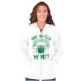 thumbnail image 4 of Have You Seen My Pot Holiday Humor Zip Up Hoodie Men's Women's Brisco Brands M, 4 of 6