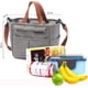 thumbnail image 2 of Bolsa de almuerzo, bolsa térmica, bolsa térmica pequeña, bolsa de picnic, bolsa térmica, bolsa de almuerzo, Hombres y mujeres, niños, oficina, escuela, picnic, 2 of 5