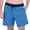 Blue, variant on Men's UPF 30+ Breathable Comfort Stretch Swim Short (Medium, Blue)