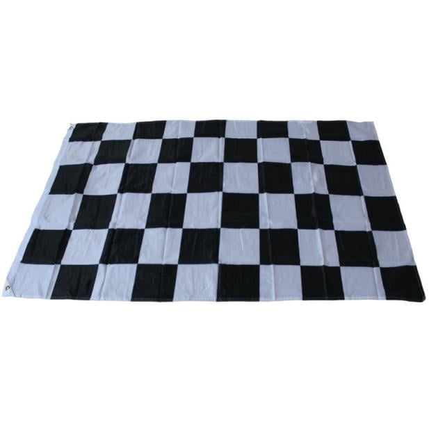BLACK and WHITE CHECKERED RACING FLAG NASCAR 3x5 NEW 