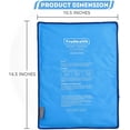 TruHealth Reusable Gel Ice Pack For Hot & Cold Muscle Therapy Extra Large Pack of 1
