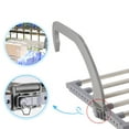 thumbnail image 3 of EGNMCR Hooks for Hanging Foldable Radiator Balcony Indoor Clothes Airer Drying Racks Towel Hanging Rods Drying rack, 3 of 5