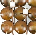 thumbnail image 2 of SAFAVIEH 4 Pillar Round Cut Cup Wall Decor Copper, 2 of 2