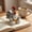 🔥White_Base#616, variant on Chicken Figurine, Resin Hen Statue Farmhouse Decor for Kitchen and Living Room, Whimsical Handcrafted Desk Ornament, Shelf Accent