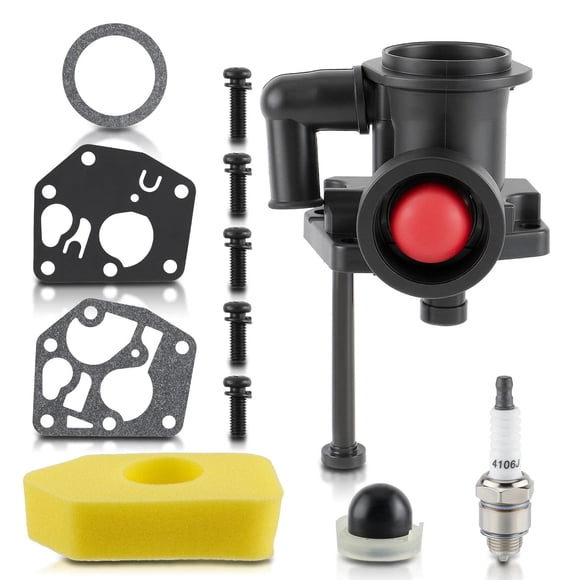 APPLAYERR Small Engine Carburetor Tune-Up Kit Replaces 795477 498811 Air Filter Spark Plug Primer Bulb Gasket O-ring Included