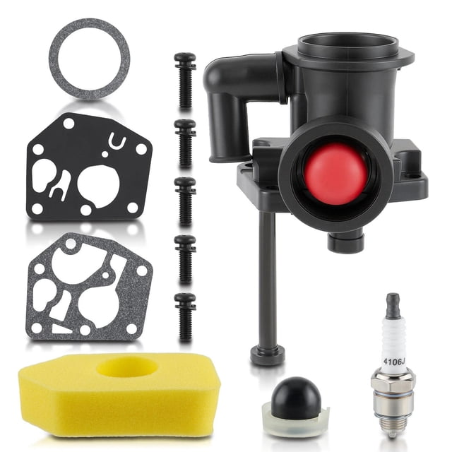 APPLAYERR Small Engine Carburetor Tune-Up Kit Replaces 795477 498811 Air Filter Spark Plug Primer Bulb Gasket O-ring Included