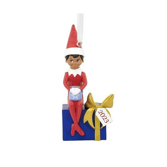 Hallmark The Elf on the Shelf African-American Scout Ornament 2023, 4.5"