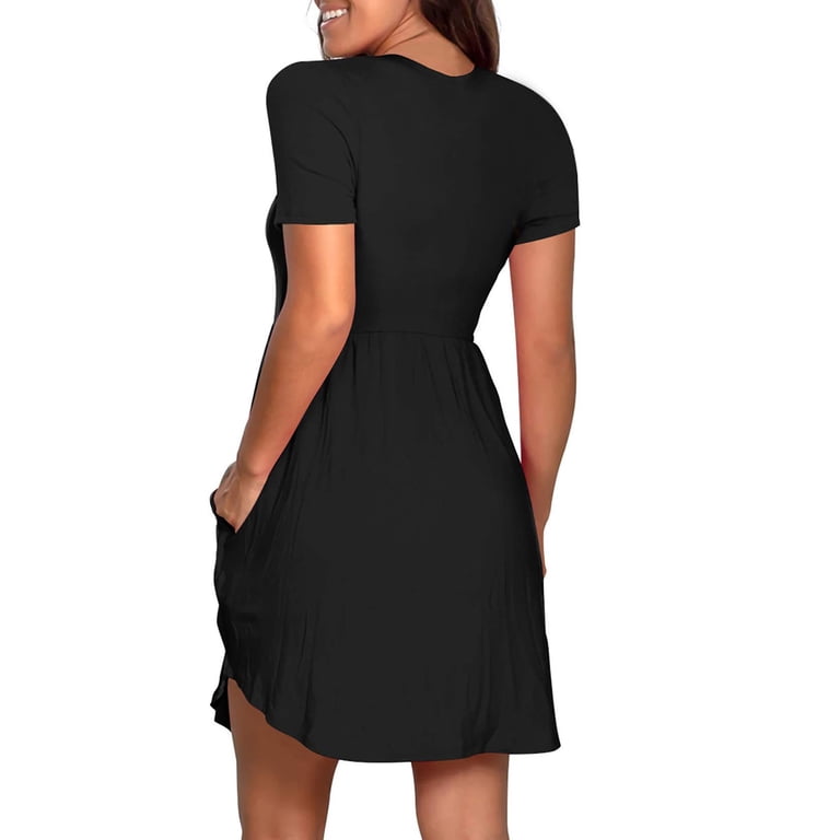 green emerald velvet dress Black & White Sleeveless Empire Waist Polka Dot Junior Skater Dress Size Small main image 1