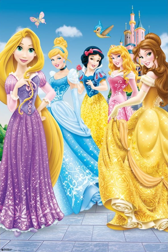Disney Princesses Disney Movie Poster / Print (5