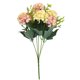 thumbnail image 1 of Moyic DIY flores artificiales pequeña Rosa Hortensia girasol ramo de novia decoración de fiesta de Navidad flores falsas boda decoración del hogar Flores artificiales champán Moyic HA6641-01B, 1 of 6