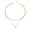 Gold, variant on Double-Layer Stackable Necklace for Women, Double Chain Choker Set, Minimalist Y2K Jewelry Stainless Steel Gold Plated