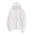 thumbnail image 1 of Sudadera con Capucha Lisa para Mujer Pull Over Hoody Sudadera Deportiva Informal de Lana - Blanco m, tal se describe Sunnimix Sudaderas con capucha de vellón para mujer, 1 of 8