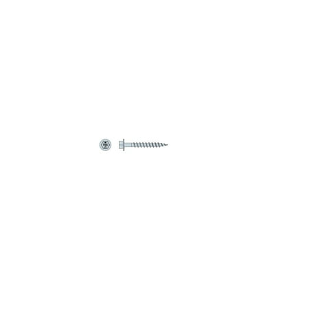 

Simpson Strong-Tie #9 2-1/2 In. Strong Drive Sd Structural Connector Screw With 1/4 In. Hex Head 500