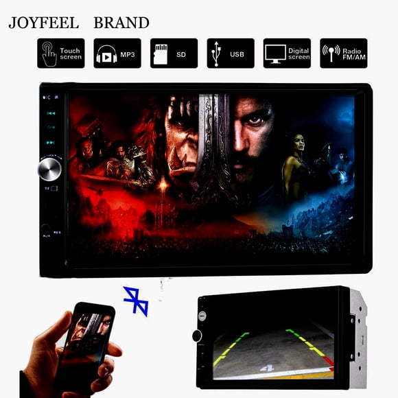 Bluetooth MP5 Player 7 Inch car screen touch screen Touch Screen 2 Din Car Audio Stereo Support Rear View Camera AUX FM USB