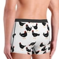 thumbnail image 3 of Goofa Funny Chicken Printed Men's Boxer Briefs Underwear, Moisture-Wicking Underwear, Trunk,Soft and Breathable Cotton Underwear-, 3 of 9
