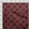 thumbnail image 2 of oneOone Silk Tabby Fabric Tartan Check Print Sewing Fabric BTY 42 Inch Wide, 2 of 4