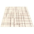 thumbnail image 3 of eCarpetGallery Modern Living Room Area Rug, 7'10" x 10'2", Cream-Bordeaux, Tessa, 3 of 9