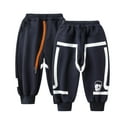thumbnail image 5 of Godderr Kids Toddler Winter Thickened Sweatpants for Boys Girls Casual Pants Cotton Kids Solid Color Pants Active Jogger for 2-13 Years Old, 5 of 7