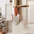 thumbnail image 4 of Baseball Pocket Hug With Card Heart Shaped Mini Baseball Inspirational Keepsake Bat Design Motivational Baseballs For Players Coaches And Fans, 4 of 6