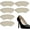 Color 50, variant on Heel Pads for Shoes, 3 Pairs Anti-Slip Heel Grips for Loose Shoes, Soft Cushions Inserts for Blisters, Filler Improved Shoe Fit and Comfort, Heels Liners for Flats, Heels, Boots (Beige, 0.24in)