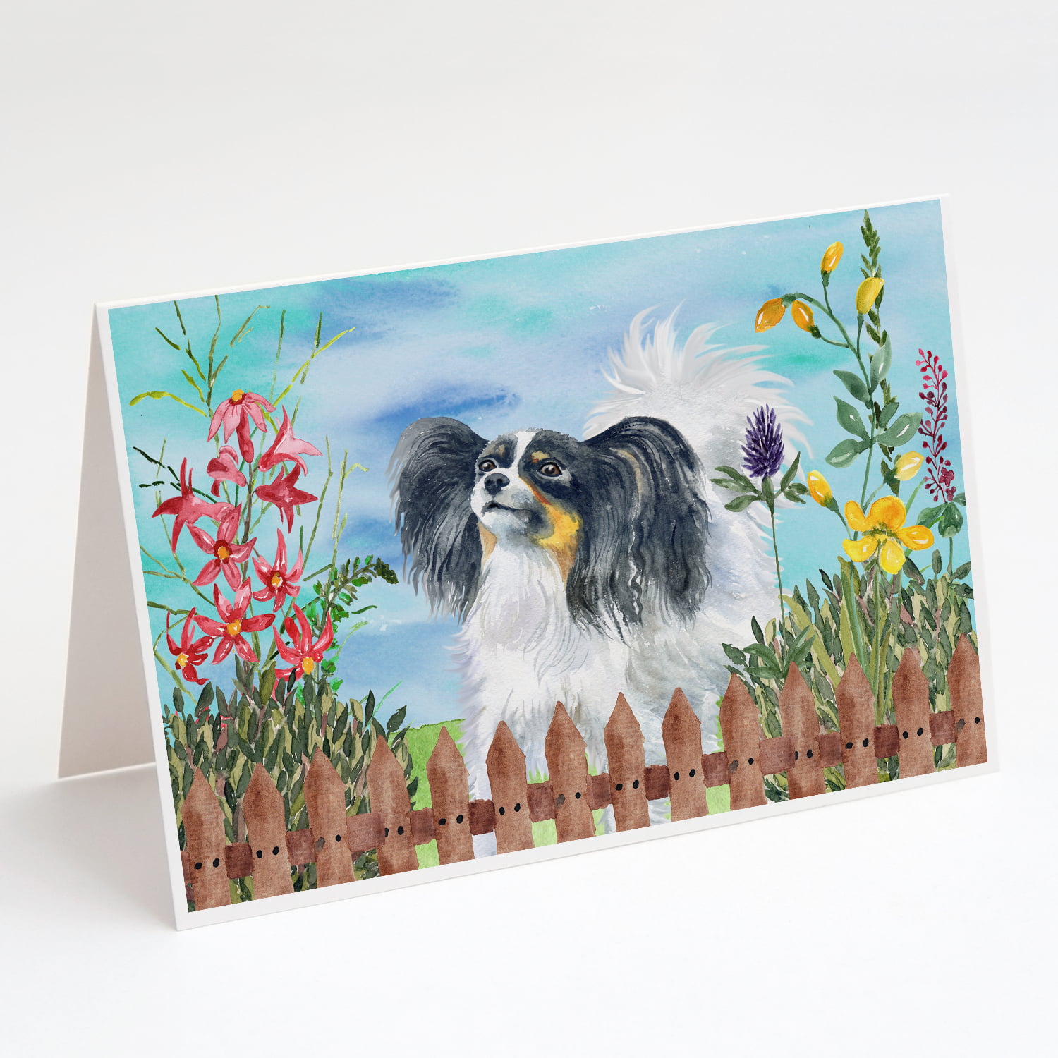 PAPILLON Set of 10 Note Cards With Envelopes 