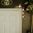 thumbnail image 2 of Xmarks Christmas Door Frame Decorations Wooden Gnome Santa Claus Door Decor for Xmas Home Doors Walls Party DIY Craft, 2 of 4