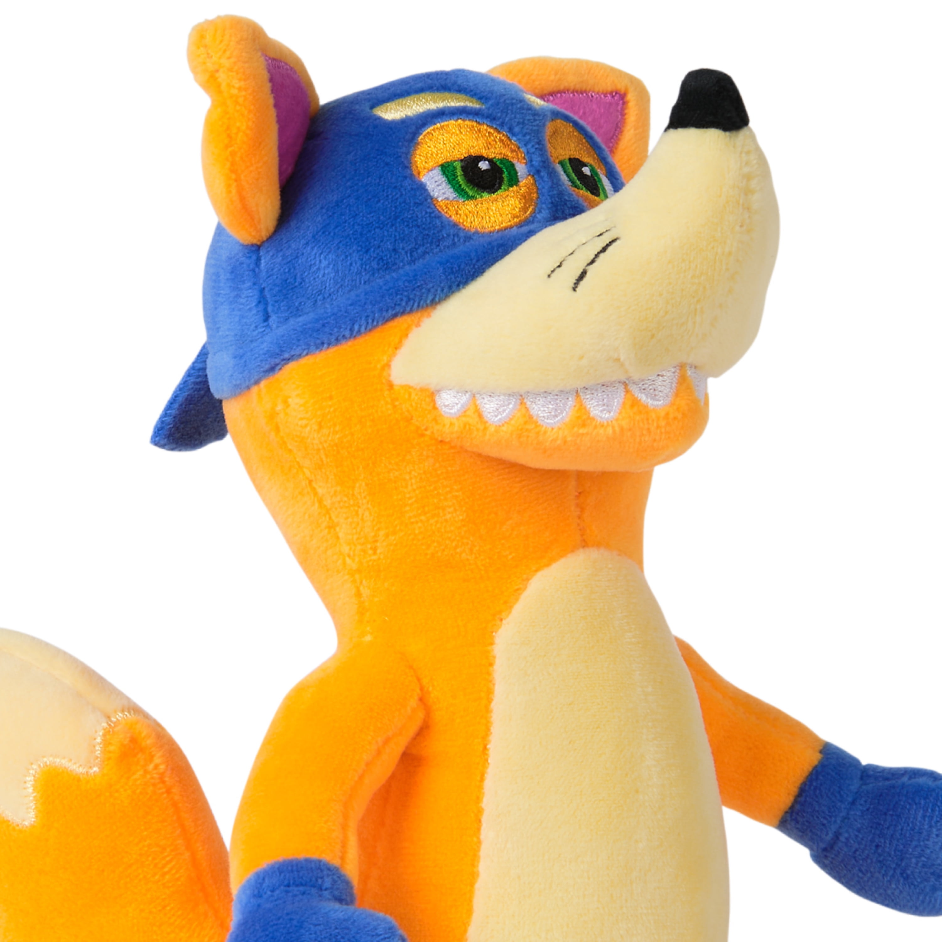 Dora Official Swiper Plush Fox, Educational Toys, Plush Toys, Stuffed Fox for Ages 3 and Up, 8”