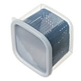 thumbnail image 4 of Draining Basket Storage Container,Kitchen Produce Vegetable Fruit Kitchen Produce Saver Container Vegetable Fruit Storage Container Highly Versatile, 4 of 8
