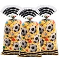 thumbnail image 3 of Nvzi 150 bolsas de celofán con lazos retorcidos para regalos de fiesta, dulces, repostería, tartas, bodas, cumpleaños (estilo C), 3 of 4