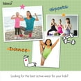 thumbnail image 5 of 2 Pack Girls and Toddlers' Tank Top size 9-11 Racerback, Dance, Gymnastics Clothes For Girls (White/Navy), 5 of 8