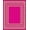 Pink, Pattern 3, variant on ODIKA 4'x6' Machine Washable Non-Slip Area Rug, Vintage Damask Scroll Design with Ornate Baroque High Traffic Rug, Pink, 447651