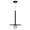 Black, variant on PD15519-BK-Kuzco Lighting-Elixir - 8W LED Pendant-17.75 Inches Tall and 11.88 Inches Wide-Black Finish