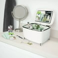 6L White Cosmetics Skin Care Vanity Mini Refrigerator