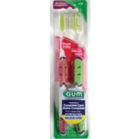 GUM Technique Sensitive Care Toothbrushes Ultrasoft/Regular 2 (Best Toothbrush For Sensitive Gums)