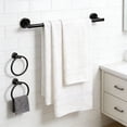 Miiottaa Bathroom Hardware Set Towel Rings Robe Hook Toilet Paper ...