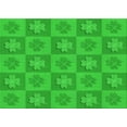 thumbnail image 1 of Ahgly Company Indoor Rectangle Patterned Lime Green Area Rugs, 5' x 8', 1 of 6