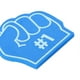 thumbnail image 5 of 5x Foam Fingers Red Blue Eva Cheering Gloves For All Occasions Sport Event Games, 5 of 5