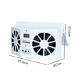 thumbnail image 5 of Car Cooling Car Fan Car Solar Car Cycle Exhaust Fan Fast Vehicle Exhaust Fan ,Easy to Install, 5 of 5