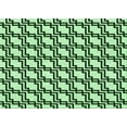 thumbnail image 1 of Ahgly Company Indoor Rectangle Patterned Deep Emerald Green Area Rugs, 4' x 6', 1 of 6