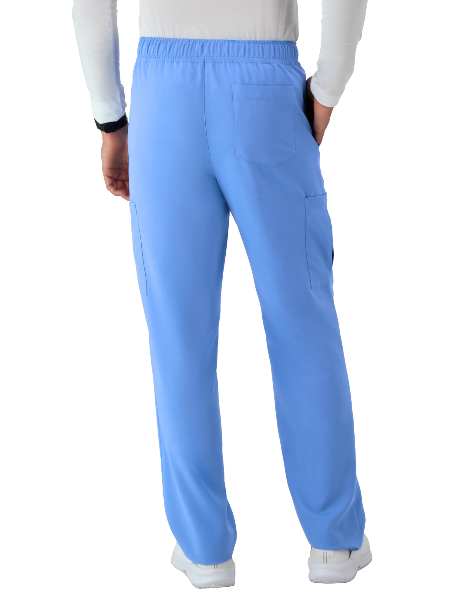 Hanes Mens Hanes Men's Scrubs Drawstring Scrub Pants, Straight Leg, Comfort Fit, Sizes S-3XL
