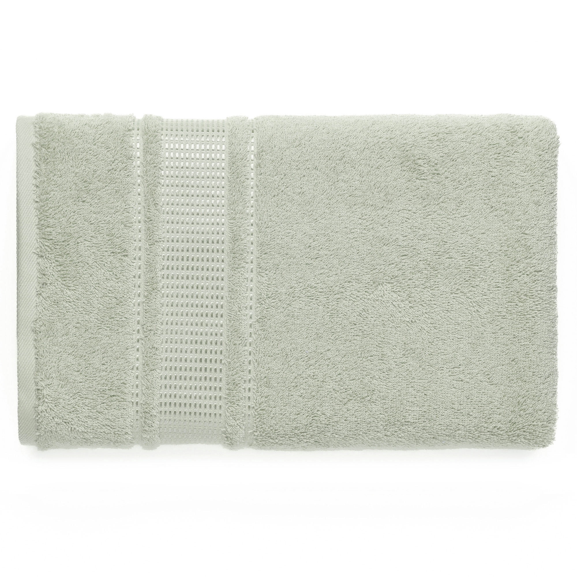 Melissa Linen Premium Turkish Cotton Set of 3 Luxury Bath Towel Set, Green