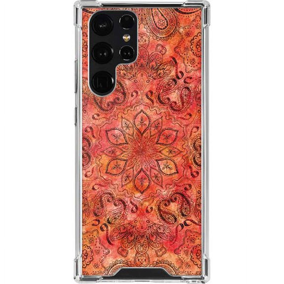 Skinit Ginseng Orange Zen Galaxy S22 Ultra Clear Case