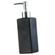 thumbnail image 4 of Dispensador de jabón líquido y loción con bomba, botella moderna para gel de ducha y champú de 350 ml. Negro, 4 of 6